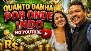 QUANTO GANHA O CANAL POR ONDE INDO ? | GANHOS REAIS 2026