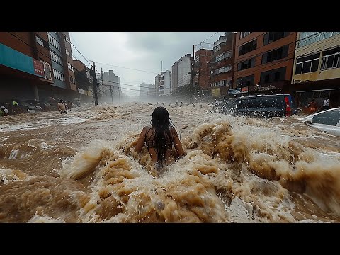 Brazil NOW! Flood washed away people! Emergency Continues to Worsen