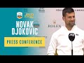 Novak Djokovic Third Round Press Conference | Rolex Monte Carlo Masters 2024