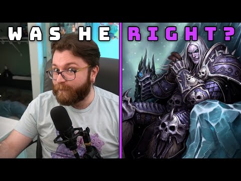 Was Arthas RIGHT To Purge Stratholme? (WARCRAFT STUNLOCK SUPREME)