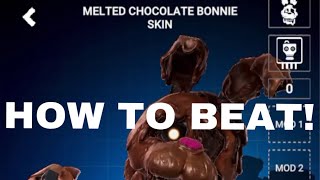 How to beat Melted Chocolate Bonnie in fnaf AR  Li