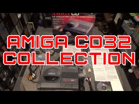 Amiga CD32 Console & Game Collection