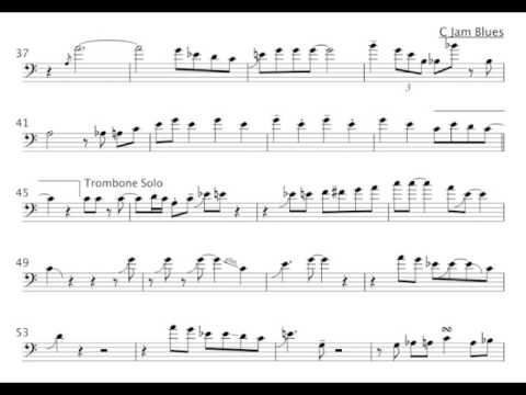 C Jam Blues - Lincoln Center Jazz Orchestra Solos Transcription