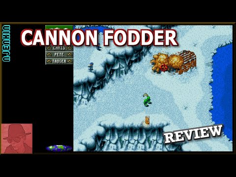 AMIGA : Cannon Fodder - with Commentary !!