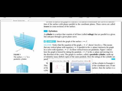 12 6 Cylinders and Quadric Surfaces