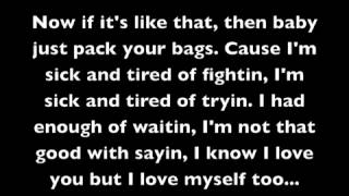 Ain't Really Love by Mary J. Blige (with lyrics)