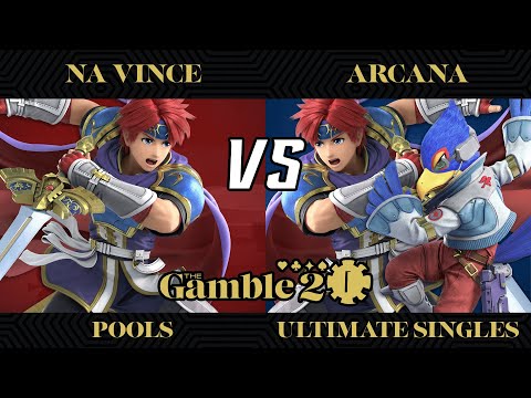 The Gamble 2 Pools - Na Vince (Roy) vs. Arcana (Falco, Roy) - SSBU