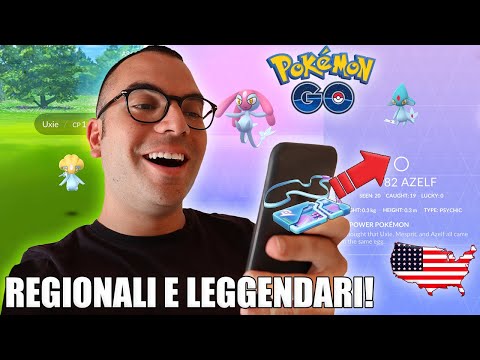 COME CATTURARE I REGIONALI UXIE, AZELF E MESPRIT IN POKÉMON GO!