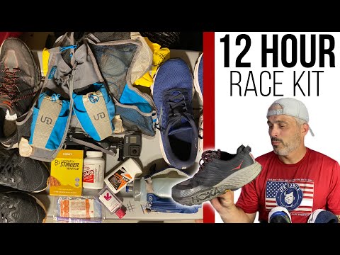 What I pack for an Ultra Marathon (12 hour trail race)