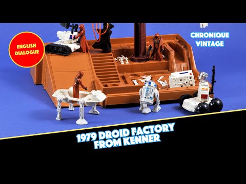 1979 Vintage Kenner Star Wars Droid Factory Playset (English Dialogue)