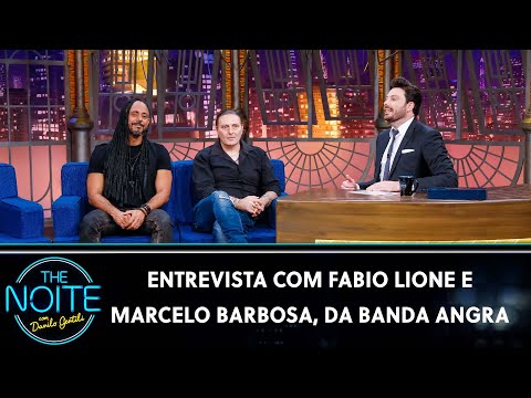 Entrevista com Fabio Lione e Marcelo Barbosa, da banda Angra | The Noite (10/12/21)