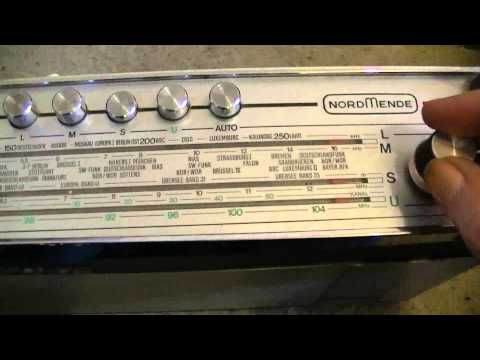 Nordmende Goldene 20 All Step Transistor Radio in Betrieb nehmen - eflose #338
