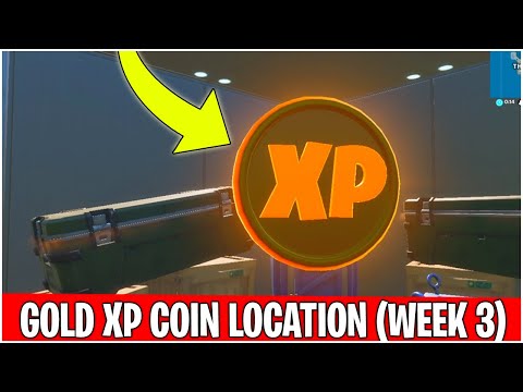 All Gold coin locations in Fortnite (Week 3) | Gold Xp coin location chapter 2 season 2