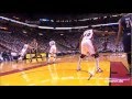 Udonis Haslem Flagrant on Hansbrough! Heat vs Pacers Game 5