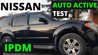 Nissan Electrical Trouble Shooting - Auto Active Test