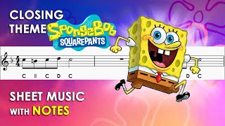 SpongeBob SquarePants  Sheet Music with Easy Notes