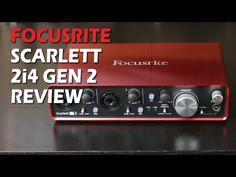 Focusrite Scarlett 2i4 Gen 2 Review