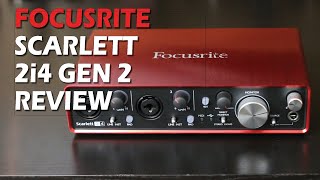 Video thumbnail for Focusrite Scarlett 2i4 Gen 2 Review by Learning with Mark Warren