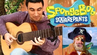 SpongeBob SquarePants INTRO THEME -  8 String Guitar (Marcos Kaiser)