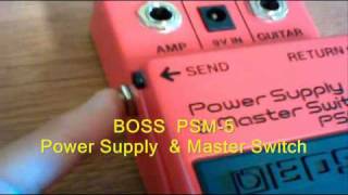 Video thumbnail for 0149_BOSS PSM-5 Power Supply & Master Switch by Marián Marko testy LMSK