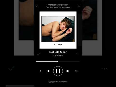 Net iets meer | lil kleine |