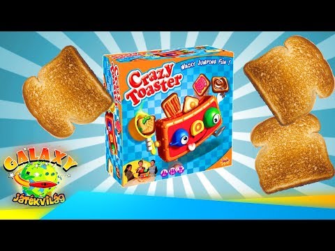 Serpenyővel Hadonászás - Ugró Pirítós Társasjáték Bemutató - Galaxy Játékvilág