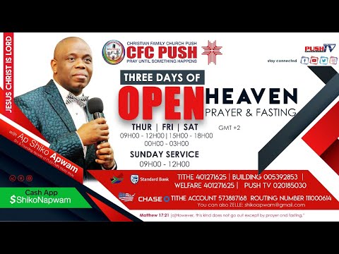 OPEN HEAVEN | SUNDAY MIDNIGHT PRAYER | 30 APRIL 2023 | APOSTLE SHIKO APWAM