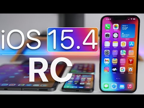 iOS 15.4 RC is Out! - What's New?