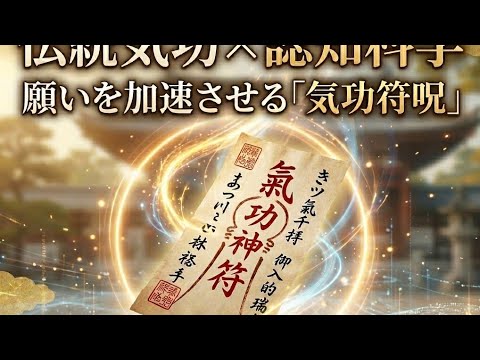 願望成就。秘伝気功の守護神符を作成いたします