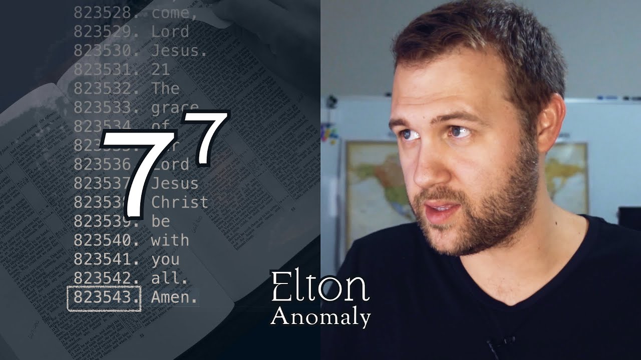 The Elton Anomaly 7^7 | We Counted the Entire Bible 🤯