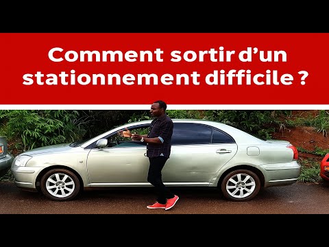 How to get out of a difficult parking space?