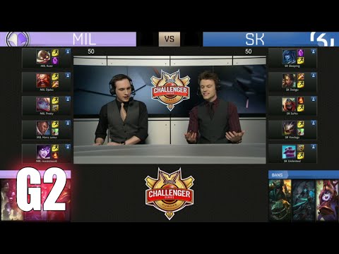 SK Gaming vs Millenium | Game 2 Week 5 S6 EUCS Spring 2016 | SK vs MIL G2 W5