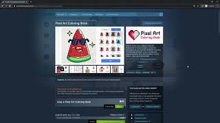 GRY za DARMO Steam - Pixel Art Coloring Book