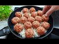 I've never eaten such delicious meatballs! Easy Meatball Recipe