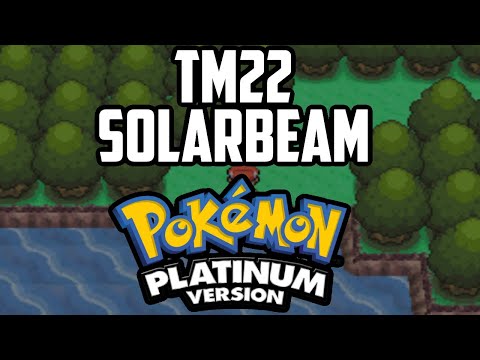 Where to Find TM22 Solarbeam - Pokémon Platinum