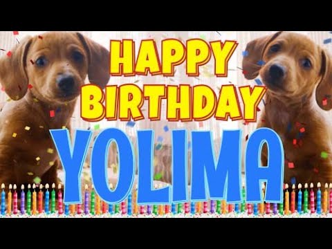 Happy Birthday Yolima! ( Funny Talking Dogs ) What Is Free On My Birthday