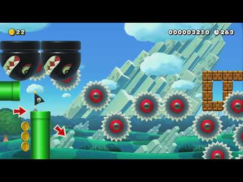 Death & Check by Dazeez - Super Mario Maker 2 - No Commentary 1bx