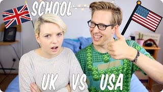 School! British VS American! | Evan Edinger &amp; Emma Blackery