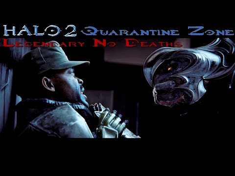 Halo 2 Legendary No Deaths Playthrough | Mission 9: Quarantine Zone