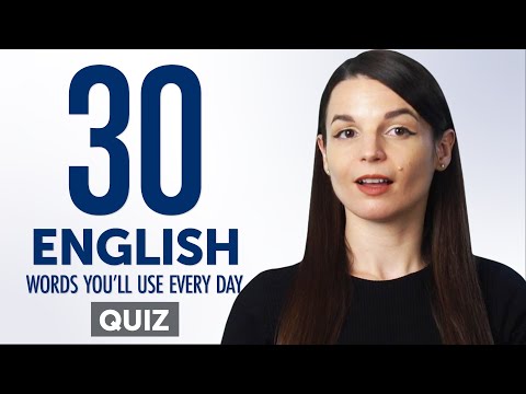 10 English Words You ll Use Every Day Basic Vocabulary 41