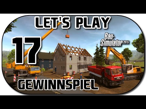 Let's Play Bau-Simulator 2015 Part 17 Doppelter Kraneinsatz und verdichten