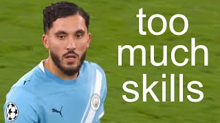 Rayan Cherki tries some weird passes...