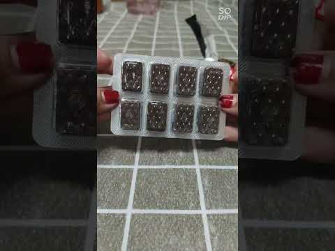 🌈#asmr The sounds Kopiko coffee candy blister pack #Shorts