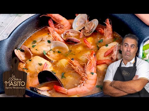 CALDERETA DE MARISCO Y PESCADO ¡simplemente brutal!
