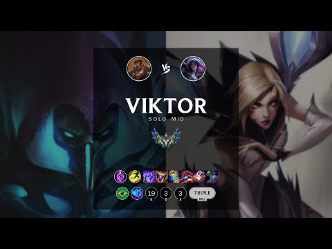Viktor Mid vs Kai'Sa - BR Challenger Patch 12.8