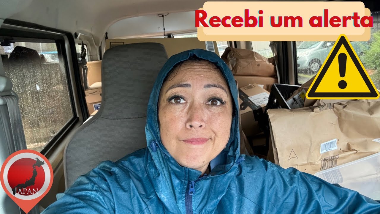 RECEBI UM ALERTA - Amazon flex - Japão