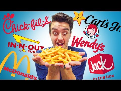 What Fast Food Restaurant Has The Best Fries!? Video