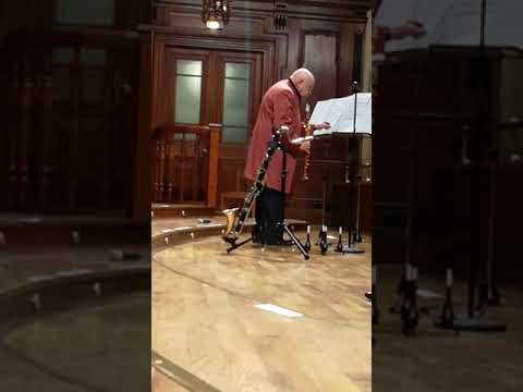 Giora Feidman & Sergej Tcherepanov live at Berlin cathedral on 2019-23.