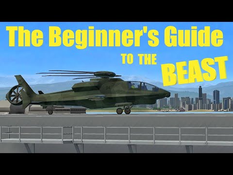 VTOL VR How to fly the AH-94 Attack Helicopter [Beginner's Guide]
