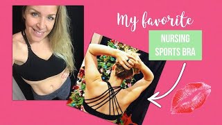 My favorite nursing sports bra!